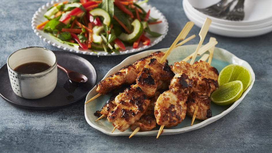 Soy Chicken With Asian Salad