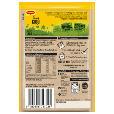 MAGGI Cracked Pepper Sauce 35g Back