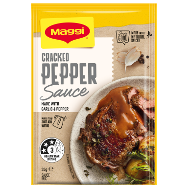 MAGGI Cracked Pepper Sauce 35g Front