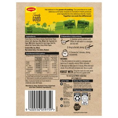 MAGGI Rich Dark Gravy Value Pack - Back