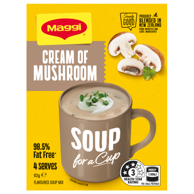 MAGGI Cream of Mushroom Soup for a Cup - Front