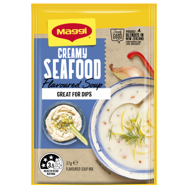 MAGGI Creamy Seafood Packet Soup - Front
