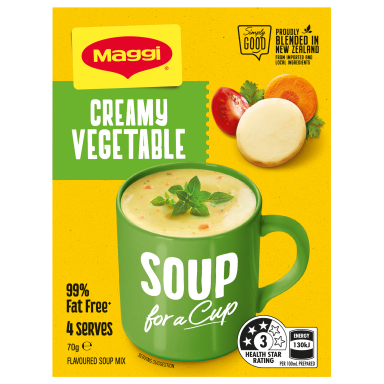 MAGGI Creamy Vegetable Soup for a Cup - Front