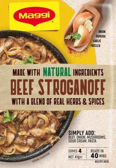 Beef Stroganoff FOP