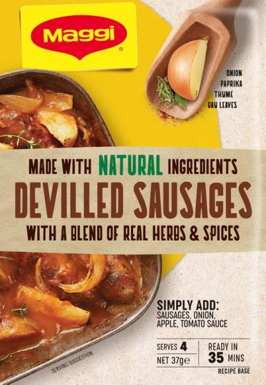 Devilled Sausages FOP