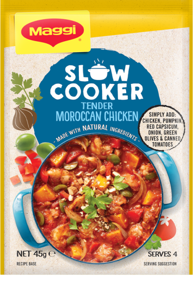 MAGGI Slow Cook Tender Moroccan Chicken