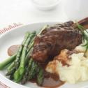 Slow-Cooked Red Wine & Rosemary Lamb Shanks