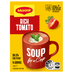 Rich Tomato Soup for a Cup
