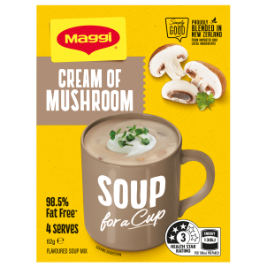 Cream of Mushroom Soup for a Cup