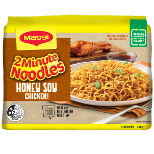 Honey Soy Chicken Flavour Noodle 5 pack