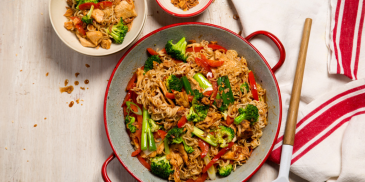 Honey Soy Chicken Noodles