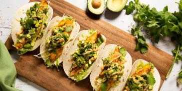 Chilli Chicken Tacos