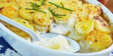 Sour Cream & Chives Flavour  Potato Bake